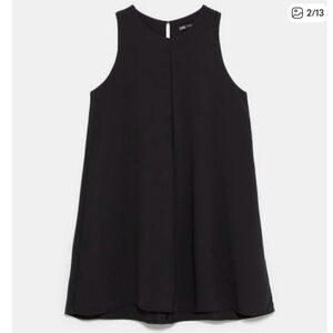 Zara Women’s “little black dress” A-line Swing Dress - Medium